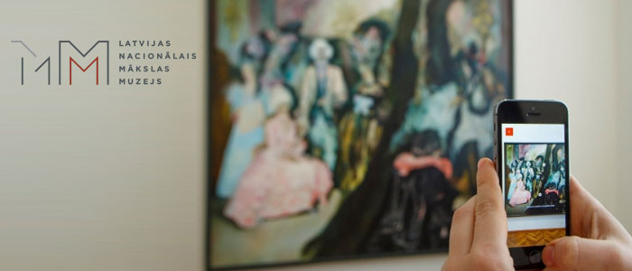 Mobile Application of the Latvian National Art Museum